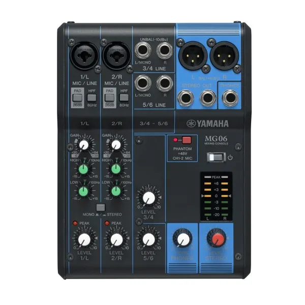 YAMAHA MG06 YAMAHA MG06