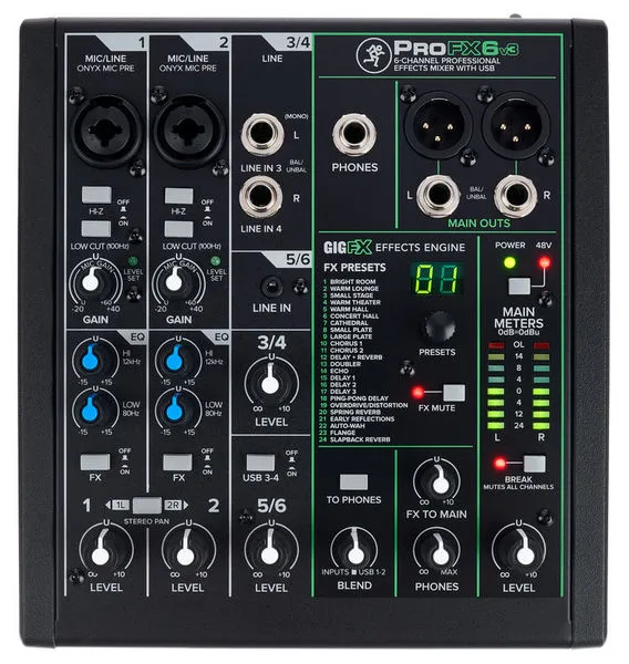 MACKIE PROFX6V3