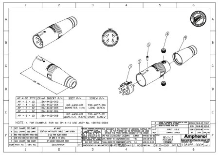 Купить AMPHENOL AP-6-12 по выгодной цене в Челябинске