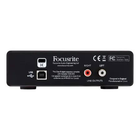 FOCUSRITE Scarlett Solo 2nd Gen