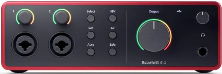 Купить FOCUSRITE Scarlett 4i4 4th Gen по выгодной цене в Челябинске