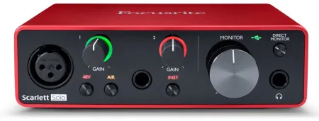 Купить FOCUSRITE Scarlett Solo 3rd gen за 0 ₽