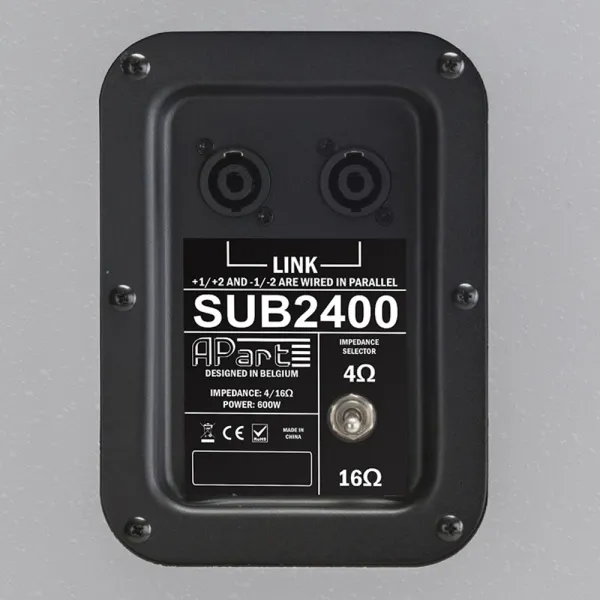 BIAMP SUB2400-W