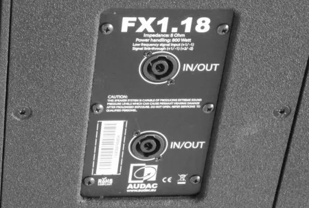 Купить AUDAC FX1.18 по выгодной цене в Челябинске