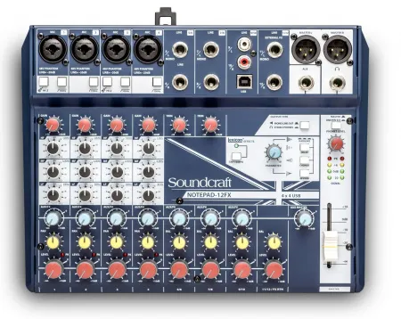 Купить SOUNDCRAFT NOTEPAD-12FX по выгодной цене в Челябинске