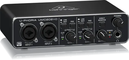 Купить BEHRINGER UMC202HD за 8&nbsp;790 ₽