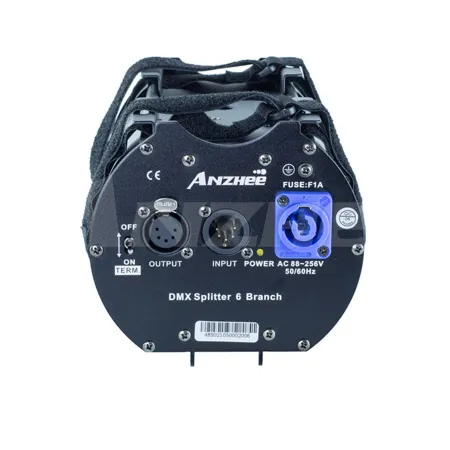 ANZHEE DMX Splitter 6 Branch 5pin