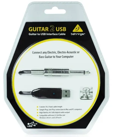 Купить BEHRINGER GUITAR2USB по выгодной цене в Челябинске