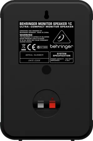 Купить BEHRINGER 1C-BK по выгодной цене в Челябинске