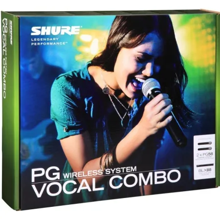 Купить SHURE BLX288E/PG58 M17 по выгодной цене в Челябинске