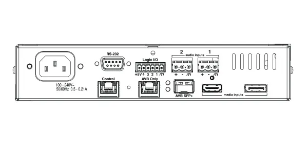 BIAMP TesiraLUX IDH-1 BIAMP TesiraLUX IDH-1