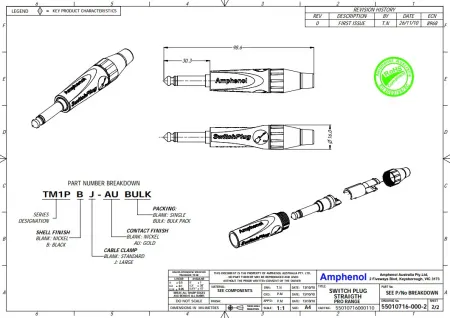 Купить AMPHENOL TM1PBJ по выгодной цене в Челябинске