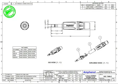 Купить AMPHENOL KS3P по выгодной цене в Челябинске