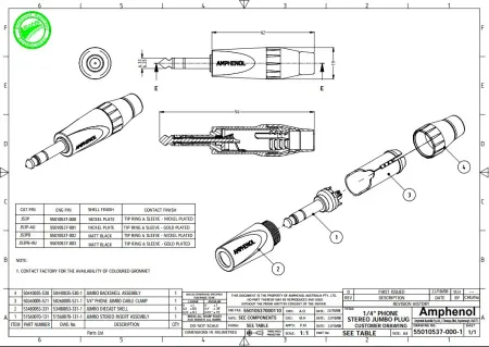 Купить AMPHENOL JS3P по выгодной цене в Челябинске