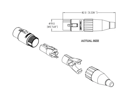Купить AMPHENOL AC3FB по выгодной цене в Челябинске