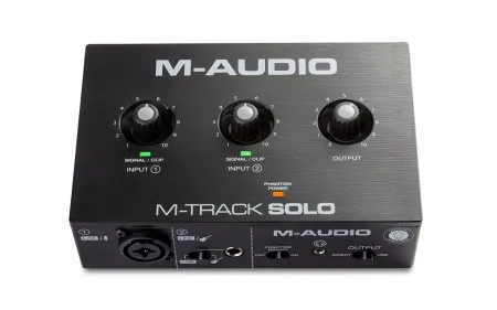 M-AUDIO M-TRACK SOLO II M-AUDIO M-TRACK SOLO II