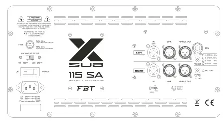 Купить FBT X-SUB 115SA по выгодной цене в Челябинске
