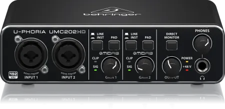 Купить BEHRINGER UMC202HD за 8&nbsp;790 ₽