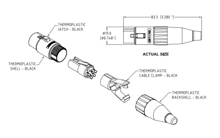 Купить AMPHENOL AC3FCP по выгодной цене в Челябинске