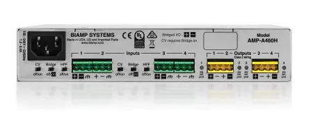Купить BIAMP TesiraAMP-A460H по выгодной цене в Челябинске