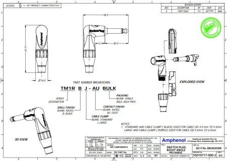 Купить AMPHENOL TM1RBJ по выгодной цене в Челябинске
