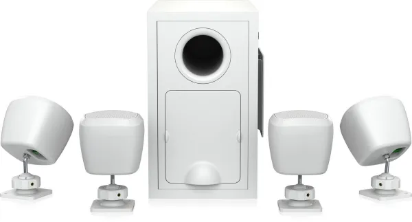 TANNOY SAT SUB 4PACK-WH