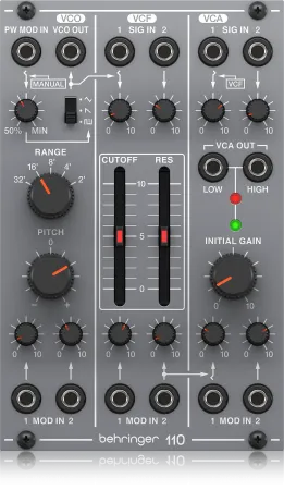 Купить BEHRINGER 110 VCO/VCF/VCA по выгодной цене в Челябинске