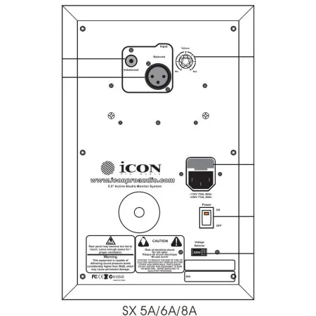 Купить Icon SX-8A (пара) по выгодной цене в Челябинске