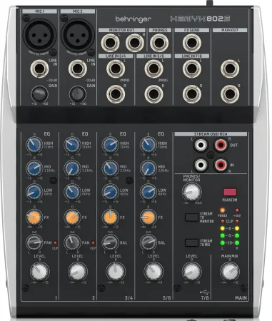Купить BEHRINGER XENYX 802S по выгодной цене в Челябинске