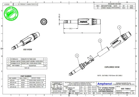 Купить AMPHENOL ACPS-KN по выгодной цене в Челябинске