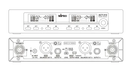 Купить Mipro ACT-312 (620-644 MHz) по выгодной цене в Челябинске
