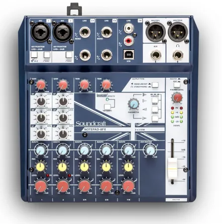 Купить SOUNDCRAFT Notepad-8FX по выгодной цене в Челябинске