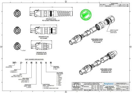 Купить AMPHENOL SP-4-FS по выгодной цене в Челябинске