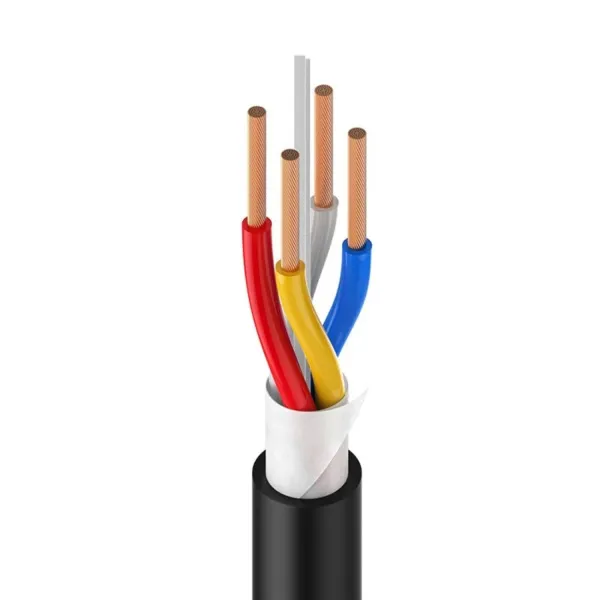 ROXTONE SC040DL-LSZH/FRNC/1m Black