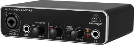 Купить BEHRINGER UMC22 по выгодной цене в Челябинске