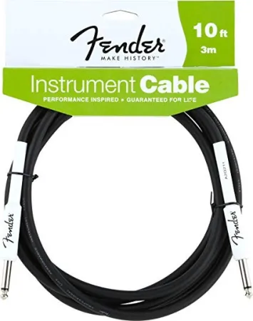 Купить FENDER 10` INST CABLE BLK по выгодной цене в Челябинске