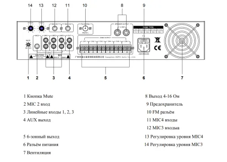 ABK PA-2612U ABK PA-2612U
