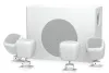 TANNOY SAT SUB 4PACK-WH