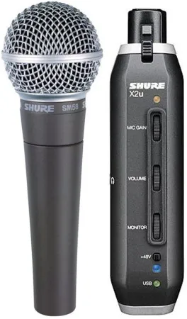 Купить SHURE SM58-X2U по выгодной цене в Челябинске