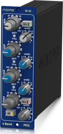 Купить MIDAS PARAMETRIC EQUALISER 512 V2 по выгодной цене в Челябинске