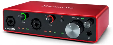 Купить FOCUSRITE Scarlett 4i4 3rd Gen за 0 ₽