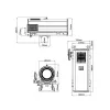 Купить JEG 2300E LED FOLLOW SPOT 1000S по выгодной цене в Челябинске