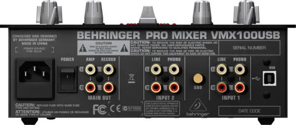 BEHRINGER VMX100USB BEHRINGER VMX100USB