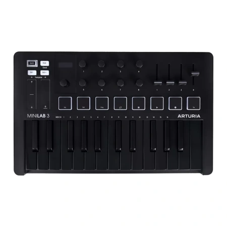 Купить Arturia MiniLAB 3 Deep Black по выгодной цене в Челябинске