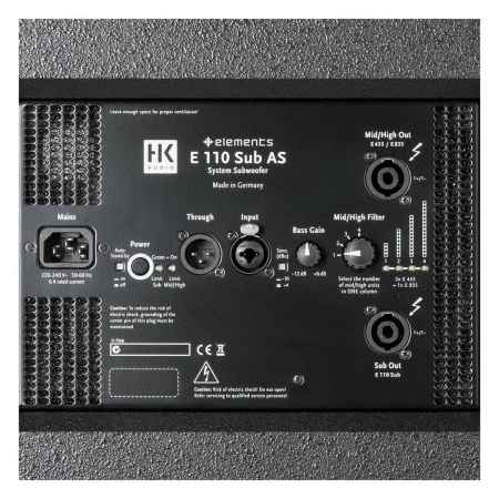 Купить HK AUDIO E 110 SUB AS по выгодной цене в Челябинске