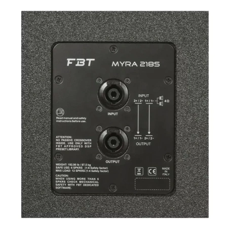 Купить FBT MYRA 218S по выгодной цене в Челябинске