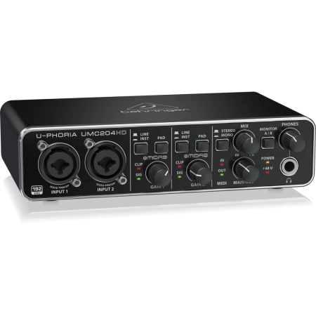 Купить BEHRINGER UMC204HD за 10&nbsp;790 ₽