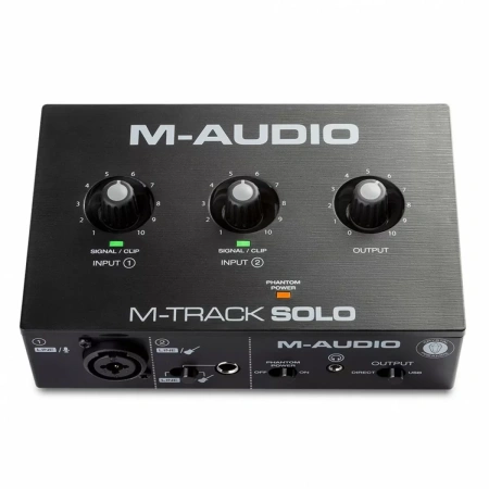 Купить M-AUDIO M-TRACK SOLO II по выгодной цене в Челябинске