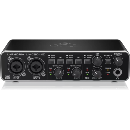 Купить BEHRINGER UMC204HD за 10&nbsp;790 ₽
